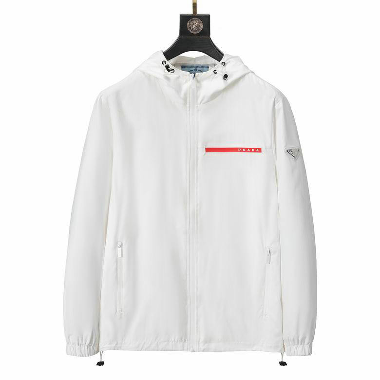 Wholesale Cheap P rada Replica Jackets for Sale
