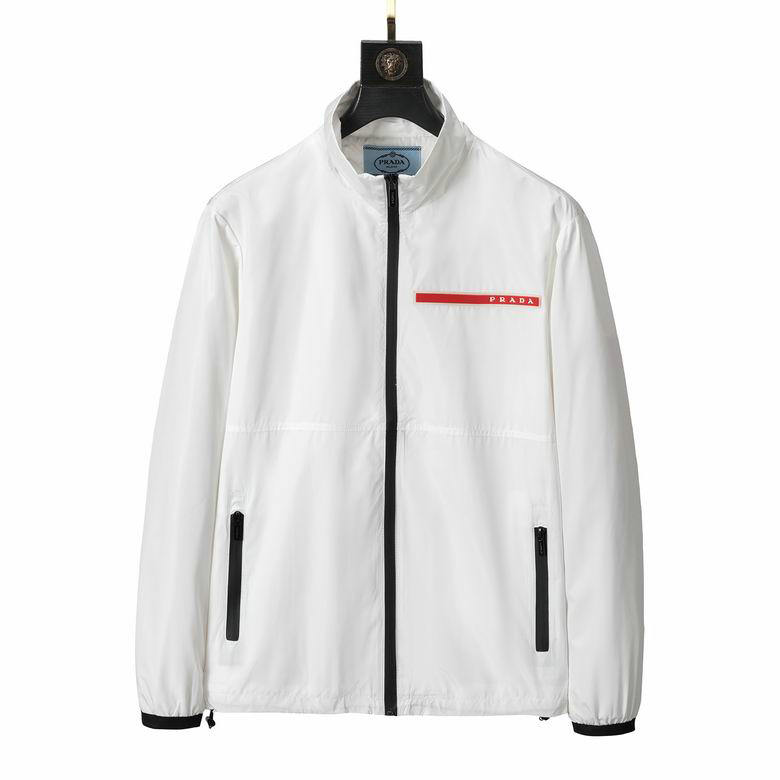 Wholesale Cheap P rada Replica Jackets for Sale