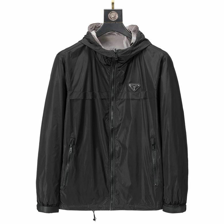 Wholesale Cheap P rada Replica Jackets for Sale