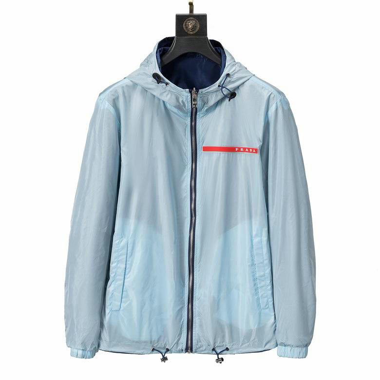 Wholesale Cheap P rada Replica Jackets for Sale