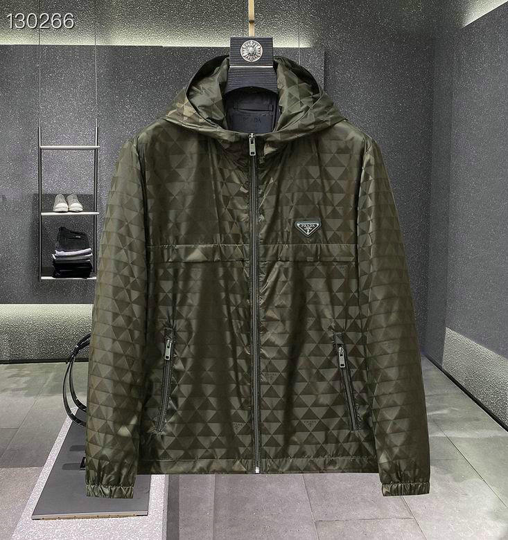 Wholesale Cheap P rada Replica Jackets for Sale