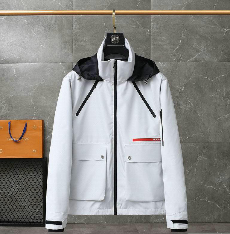 Wholesale Cheap P rada Replica Jackets for Sale