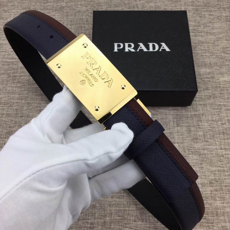 Wholesale Cheap AAA P rada Designer Belts for Sale