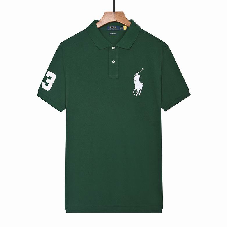 Wholesale Cheap Ralph Lauren Polo Short Sleeve Lapel Men T Shirts for Sale