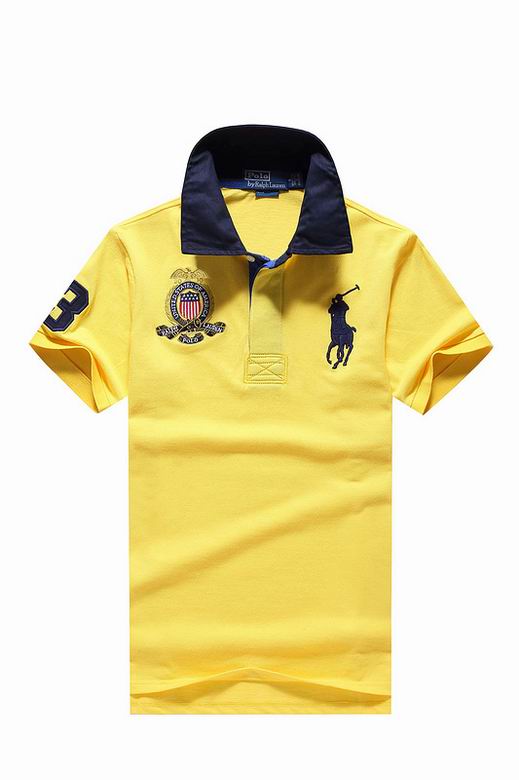 Wholesale Cheap Ralph Lauren Polo Short Sleeve Lapel Men T Shirts for Sale