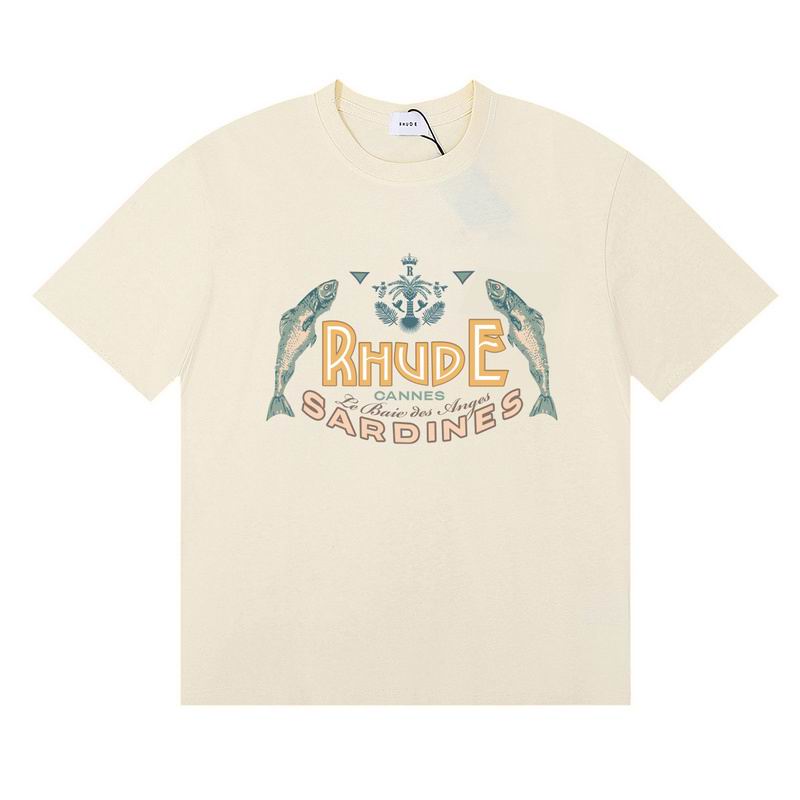 Wholesale Cheap High quality Rhude Short Sleeve Replica Designer T Shirts for Sale
