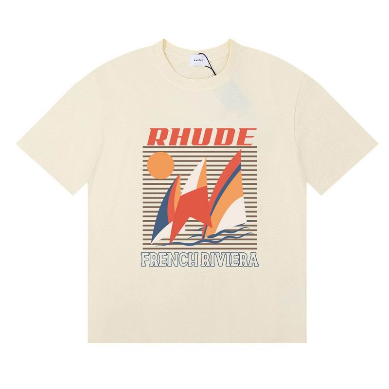 Wholesale Cheap High quality Rhude Short Sleeve Replica Designer T Shirts for Sale