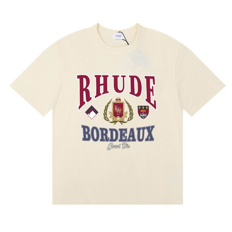 Wholesale Cheap High quality Rhude Short Sleeve Replica Designer T Shirts for Sale