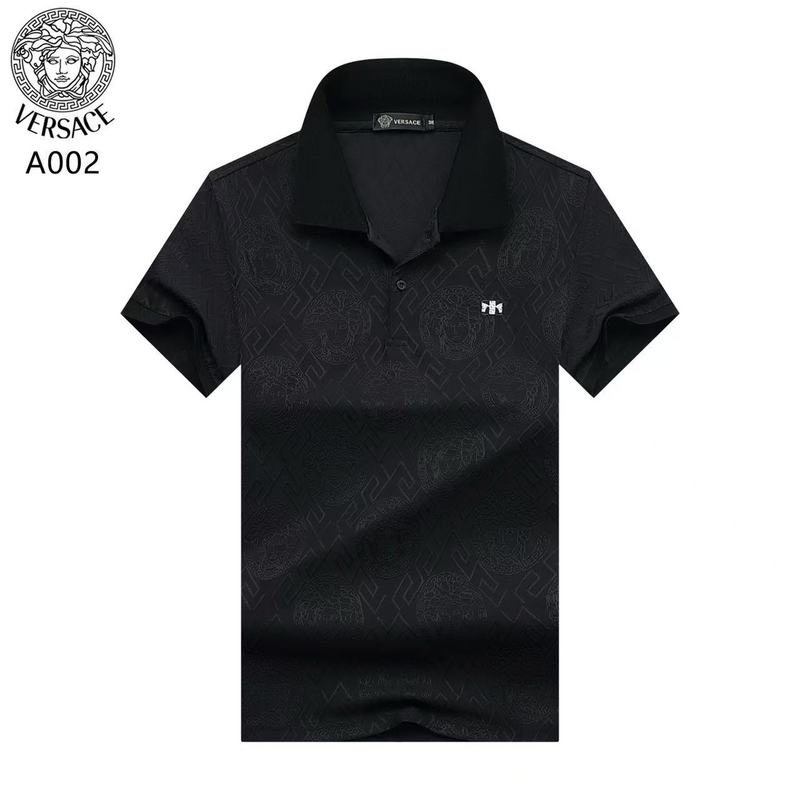 Wholesale High-quality V.ersace Short Sleeve Lapel Replica T Shirts for sale