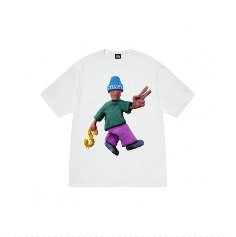 Wholesale Cheap Fashion Stussy Short Sleeve Replica Designer T Shirts for Sale