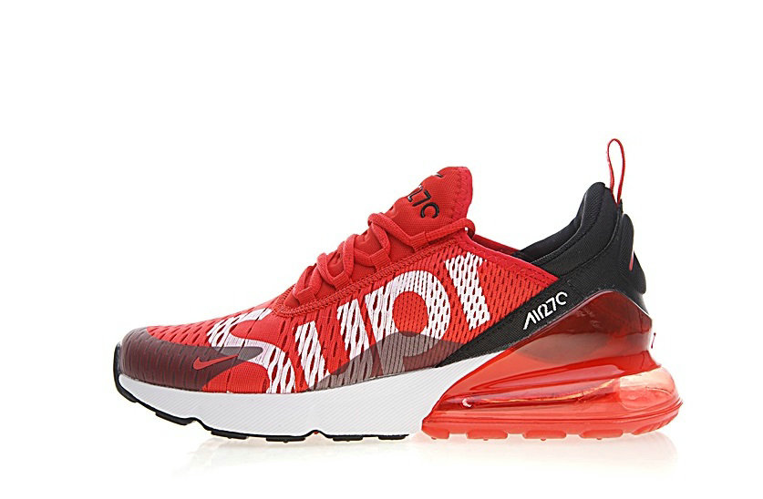 Supreme X Nike Air Max 270 Red White AH8050-610