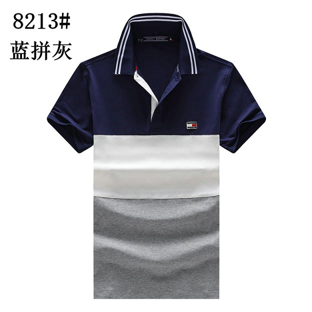 Wholesale Cheap T ommy Short Sleeve Lapel T Shirts for Sale