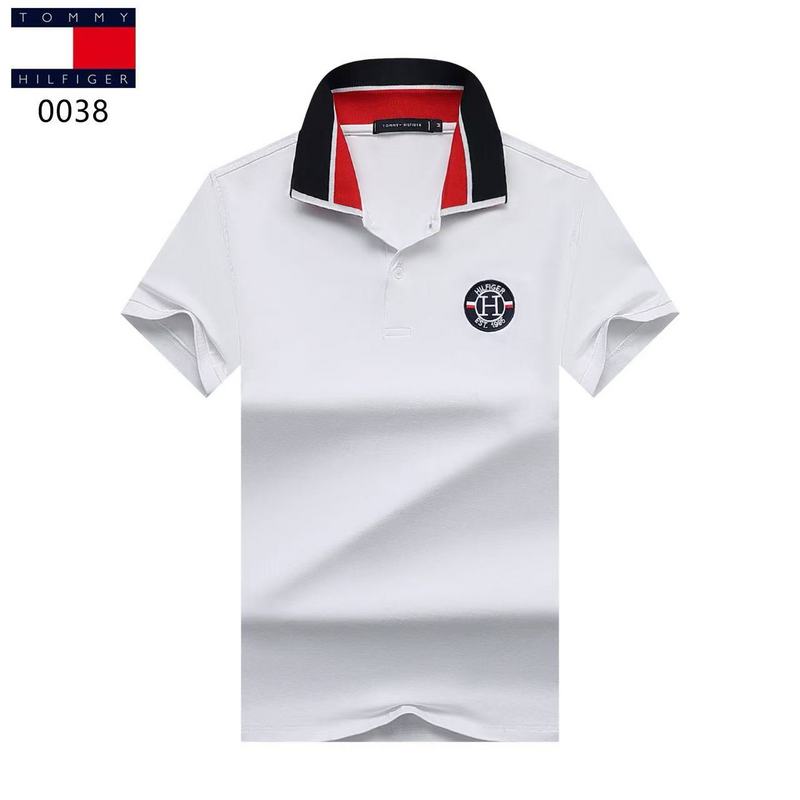 Wholesale High-quality Tommy Short Sleeve Lapel Replica Designer T-Shirts for sale