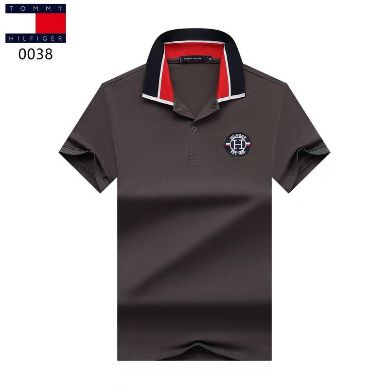 Wholesale High-quality Tommy Short Sleeve Lapel Replica Designer T-Shirts for sale