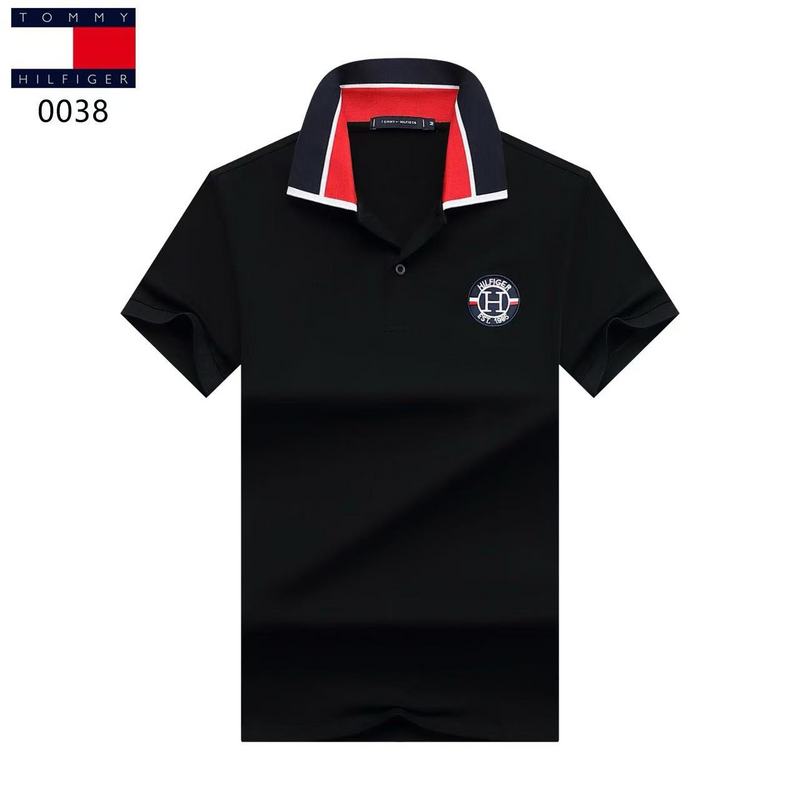 Wholesale High-quality Tommy Short Sleeve Lapel Replica Designer T-Shirts for sale