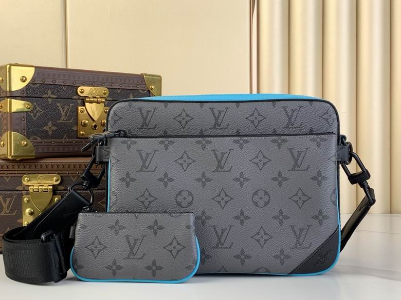 Wholesale AAA Quality Louis Vuitton Trio Monogram Eclipse Messenger Bags for Sale