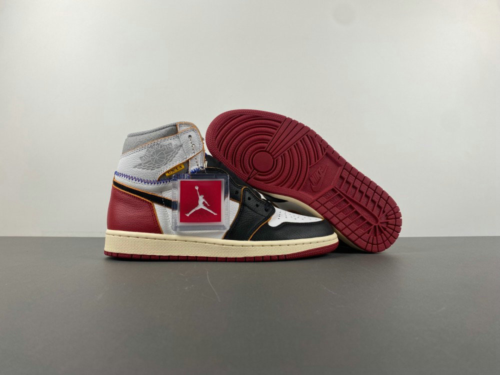 Union LA X Jordan 1 Retro High NRG 'Black Toe' Sneaker BV1300-106