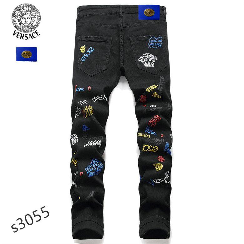 Wholesale Cheap V ersace men Jeans for Sale