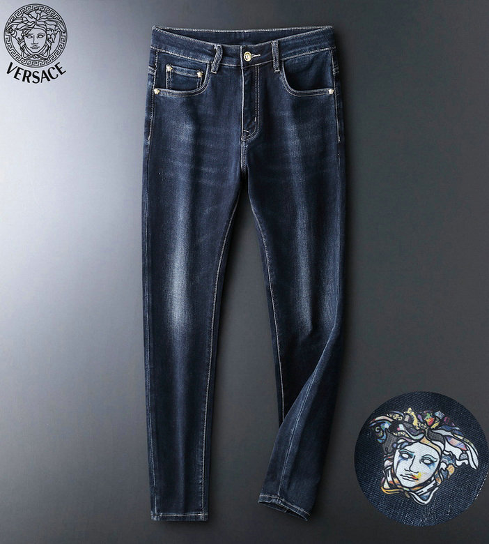 Wholesale Cheap V ersace mens Fashion Jeans for Sale