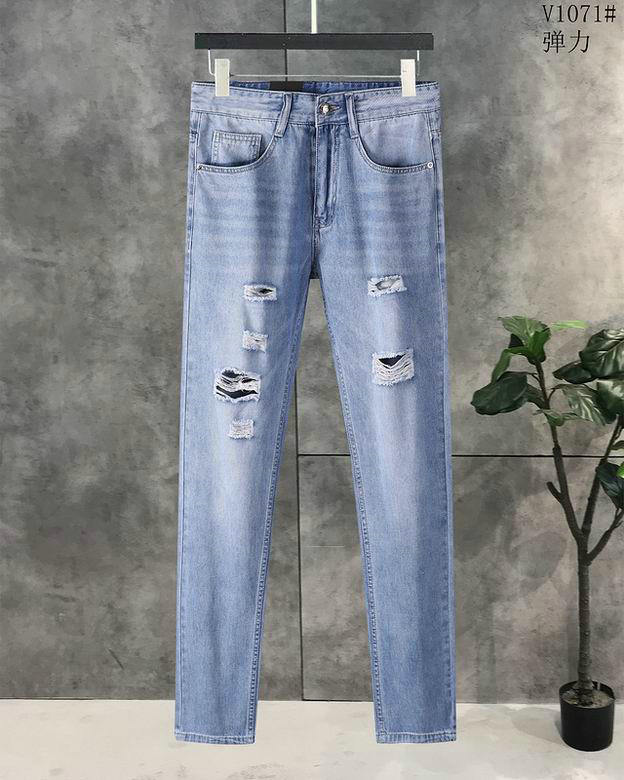 Wholesale Cheap V ersace mens Fashion Jeans for Sale