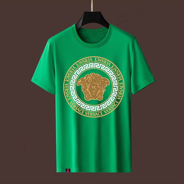 Wholesale Cheap V ersace Short Sleeve men T Shirts for Sale