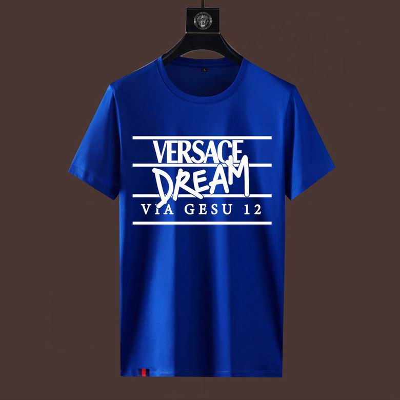 Wholesale Cheap V ersace Short Sleeve men T Shirts for Sale