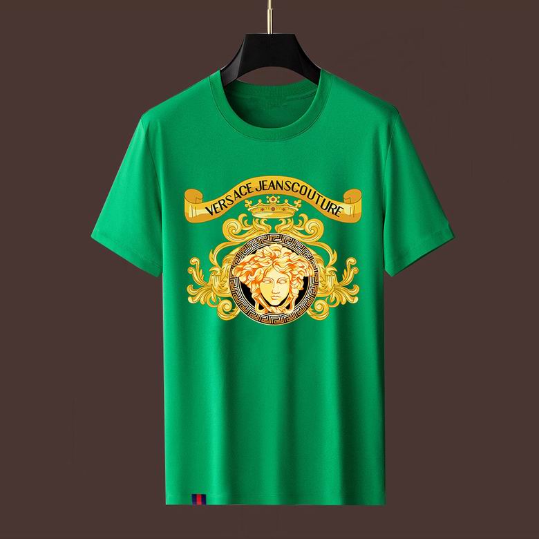 Wholesale Cheap V ersace Short Sleeve men T Shirts for Sale