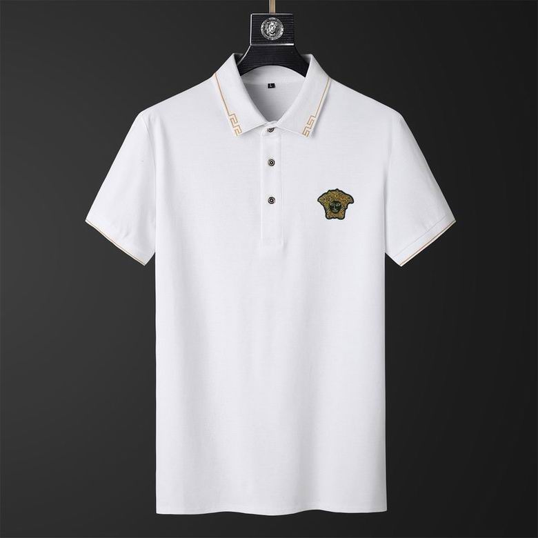 Wholesale Cheap V ersace Lapel Polo T Shirts for Sale