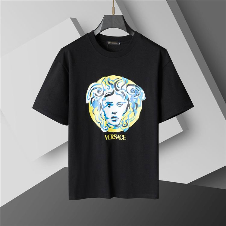 Wholesale Cheap High-quality men Versace Short Sleeve Replica Designer T Shirts for Sale