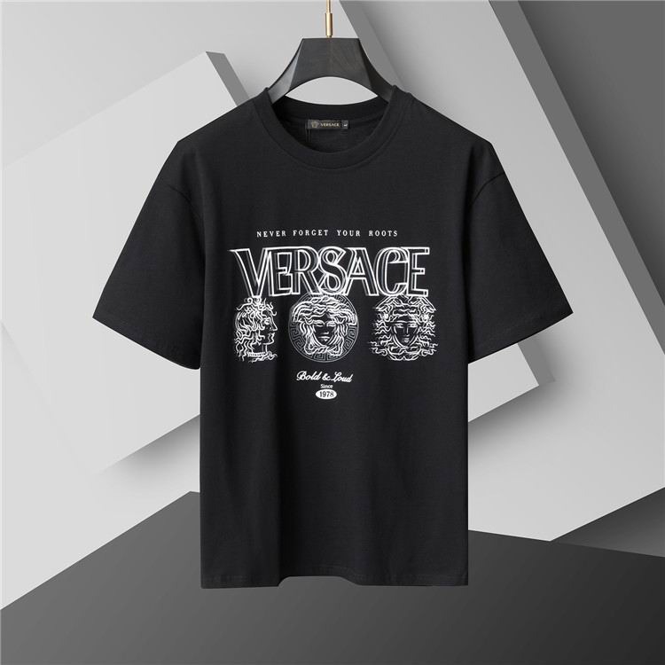 Wholesale Cheap High-quality men Versace Short Sleeve Replica Designer T Shirts for Sale