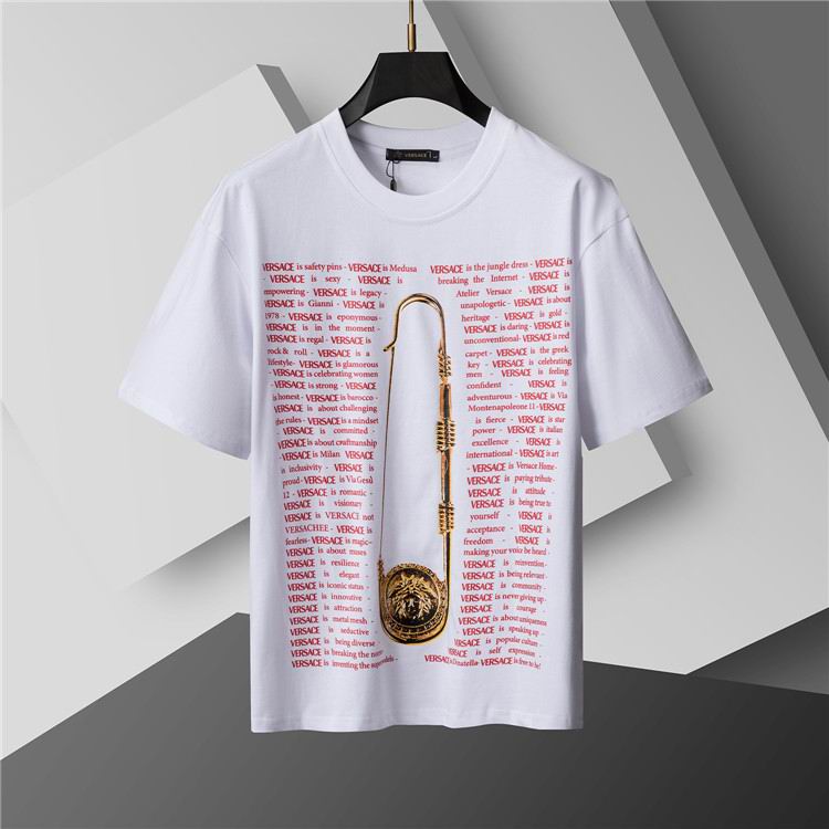 Wholesale Cheap High-quality men Versace Short Sleeve Replica Designer T Shirts for Sale