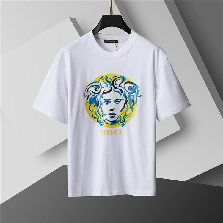 Wholesale Cheap High-quality men Versace Short Sleeve Replica Designer T Shirts for Sale