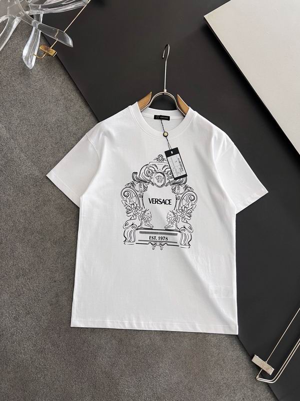 Wholesale Cheap High-quality men The Versace Short Sleeve Replica Designer T Shirts for Sale