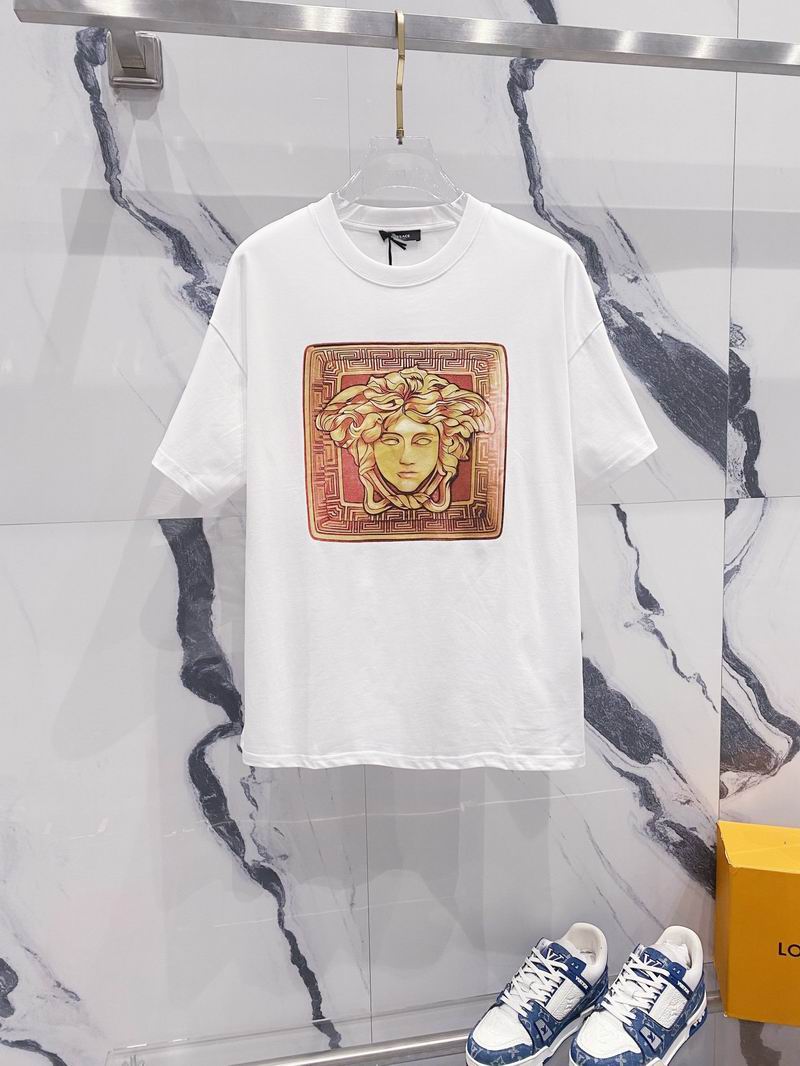 Wholesale Cheap High-quality women Versace Short Sleeve Replica Designer T Shirts for Sale
