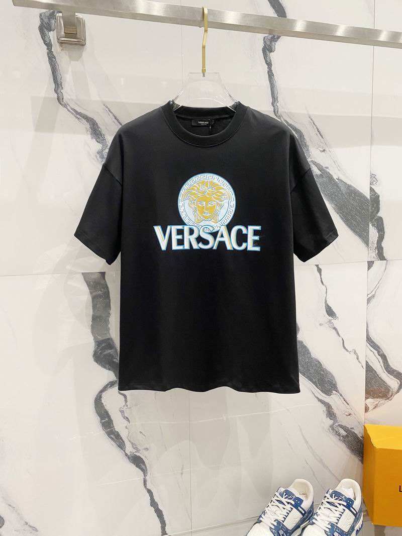 Wholesale Cheap High-quality women Versace Short Sleeve Replica Designer T Shirts for Sale