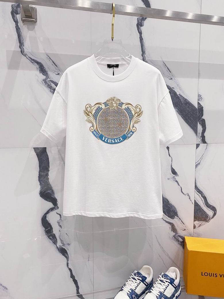 Wholesale Cheap High-quality women Versace Short Sleeve Replica Designer T Shirts for Sale
