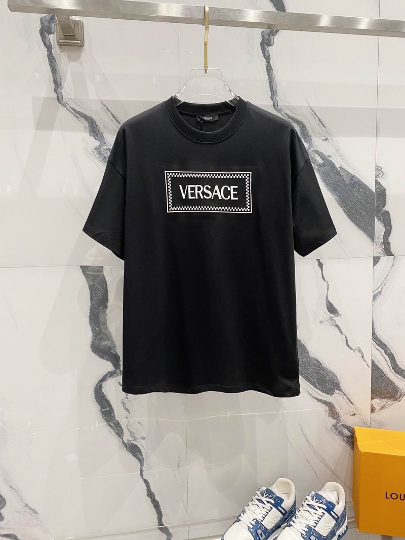 Wholesale Cheap High-quality women Versace Short Sleeve Replica Designer T Shirts for Sale