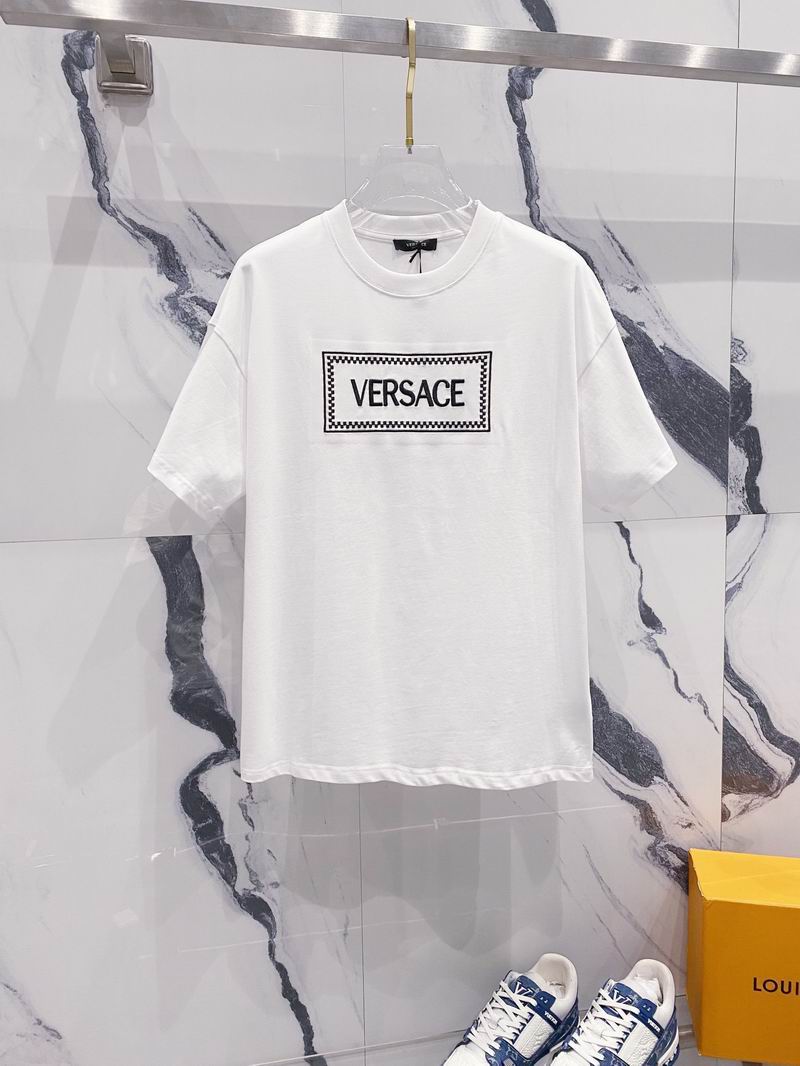 Wholesale Cheap High-quality women Versace Short Sleeve Replica Designer T Shirts for Sale