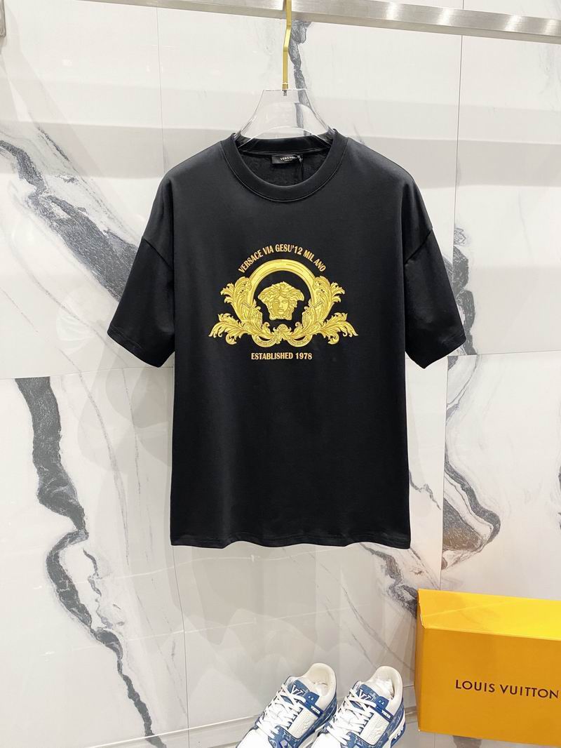 Wholesale Cheap High-quality women Versace Short Sleeve Replica Designer T Shirts for Sale