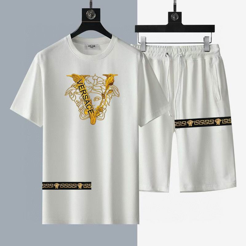 Wholesale High-quality Versace Short Sleeve Replica Designer Tracksuits for sale