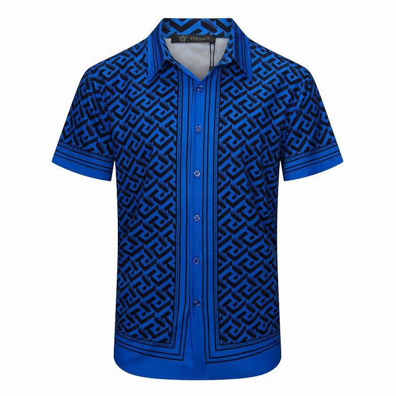 Wholesale Cheap V ersace Short Sleeve Shirts for Sale