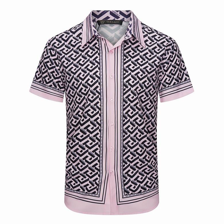 Wholesale Cheap V ersace Short Sleeve Shirts for Sale