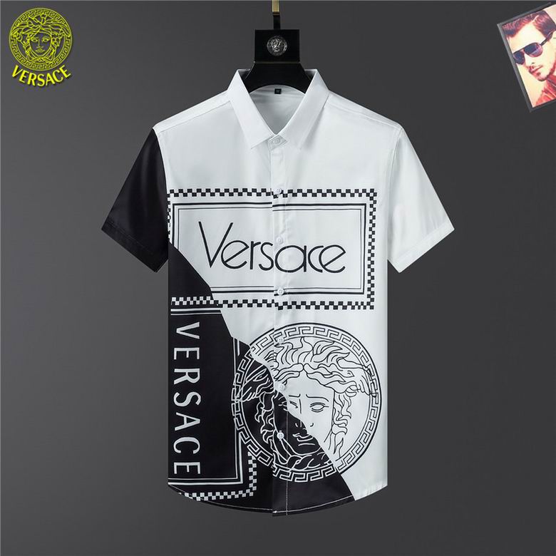 Wholesale Cheap V ersace Long Sleeve men Shirts for Sale