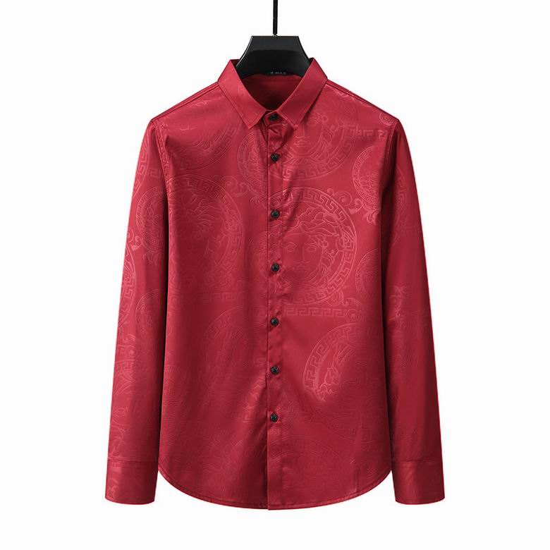 Wholesale Cheap V ersace Long Shirts for Sale