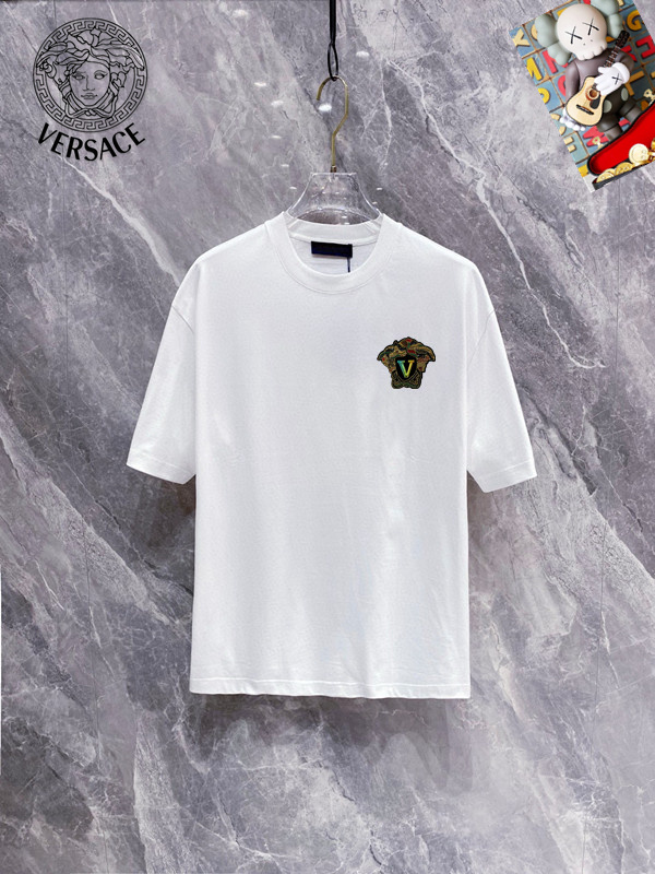 Wholesale High-quality V.ersace Short Sleeve Crew Neck T-Shirts for sale