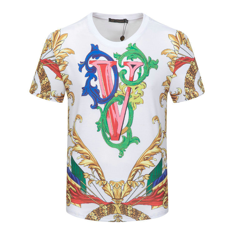 Wholesale Cheap V ersace mens Short Sleeve T-Shirts for Sale