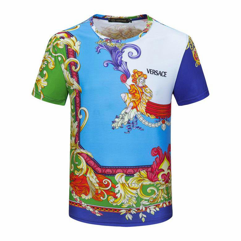Wholesale Cheap V ersace mens Short Sleeve T-Shirts for Sale