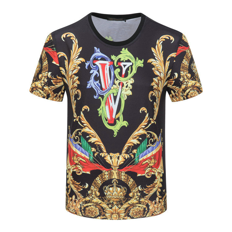Wholesale Cheap V ersace mens Short Sleeve T-Shirts for Sale
