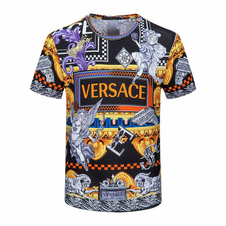 Wholesale Cheap V ersace mens Short Sleeve T-Shirts for Sale