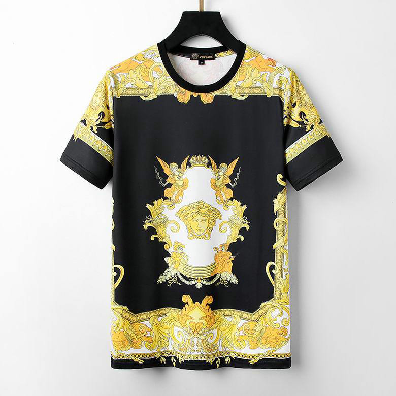 Wholesale Cheap V ersace mens Short Sleeve T-Shirts for Sale